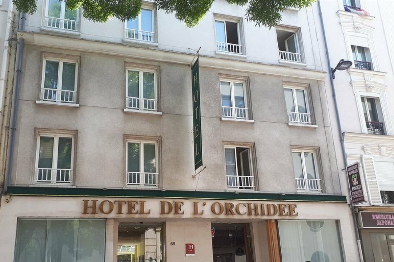 Hôtel Orchidée Paris Exterior foto